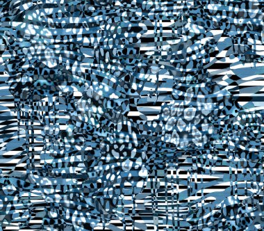 modern karışık baskı deseni, tekstil tasarımı