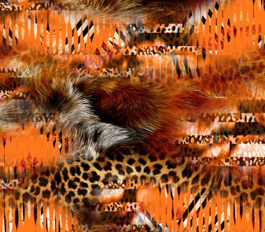 modern karışık baskı deseni, tekstil tasarımı