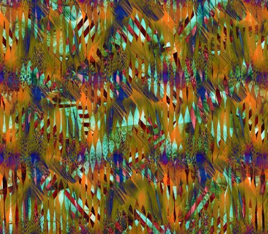 modern karışık baskı deseni, tekstil tasarımı