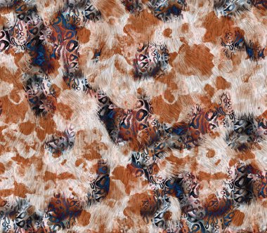 modern karışık baskı deseni, tekstil tasarımı