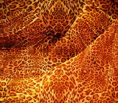 Renkli ve siyah ve beyaz leopar yılan dokularının kombinasyonu tekstil desenleri