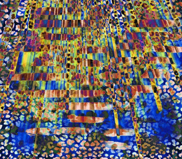 Renkli ve siyah ve beyaz leopar yılan dokularının kombinasyonu tekstil desenleri