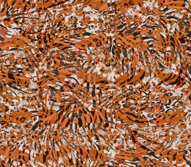 dijital boyalı soyut tasarım, renkli doku, kumaş deseni, iz tasarımları, leopar desenli çiçek desenleri