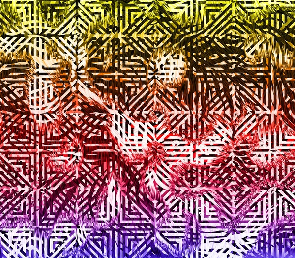 Цифровой Окрашенный Абстрактный Дизайн Красочная Текстура Тканевая Печать Дизайн Печати — стоковое фото