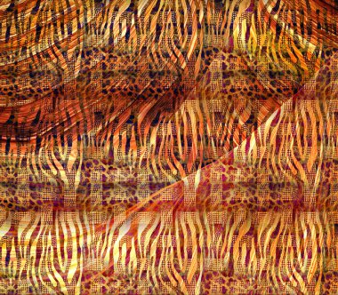 Soyut dekoratif geometrik süs. Yazdırma, Yeni Sezon, Kolaj Moda Çalışmaları, Yeni Moda Tasarım Şablonları.