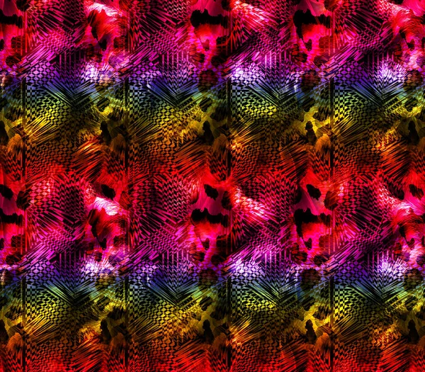 Soyut dekoratif geometrik süs. Yazdırma, Yeni Sezon, Kolaj Moda Çalışmaları, Yeni Moda Tasarım Şablonları.