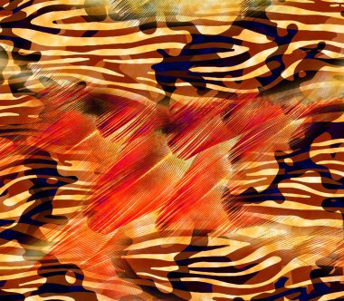 Kumaş desenler, modern moda tasarımları.