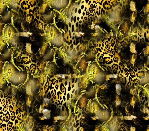 Renkli hayvan izleri, kumaş desenleri