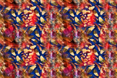 pürüzsüz kumaş baskı kalıpları, renk yazdırma tasarımı