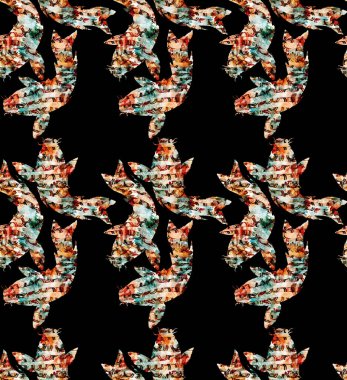 Kusursuz tekstil deseni