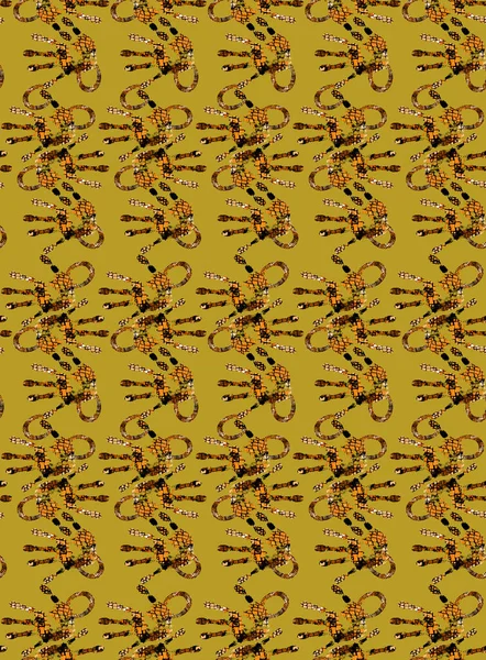 Seamless Textile Fashion Print Pattern — Stock Photo, Image