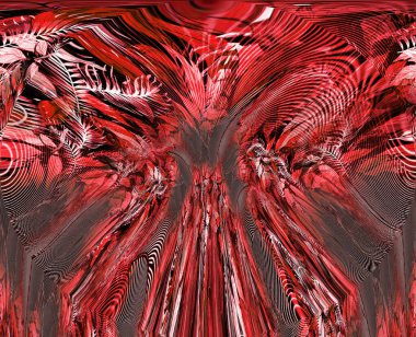 Tekstil için kumaş izi kalıpları