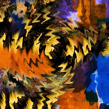 Dijital efektler. Çok renkli soyut arkaplan. Renkli desen. Poster, broşür, el ilanı ve kart için yaratıcı grafik tasarımı. Eşsiz duvar kâğıdı. Ağ, kumaş ve not defteri kapağı için arkaplan.