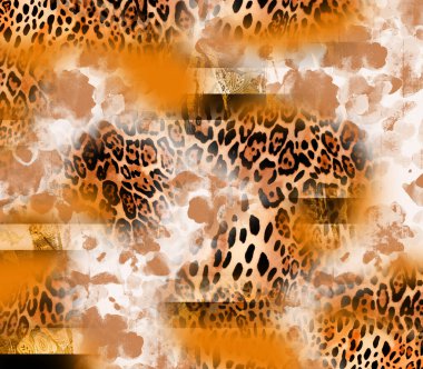 Soyut dekoratif geometrik süs. Yazdırma, Yeni Sezon, Kolaj Moda Çalışmaları, Yeni Moda Tasarım Şablonları.