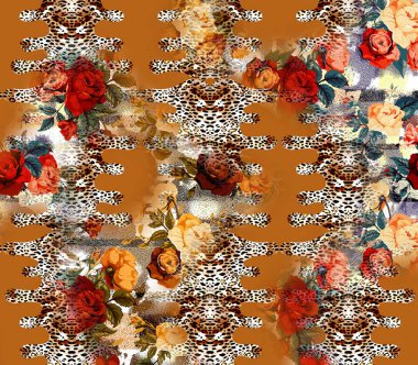 Soyut dekoratif geometrik süs. Yazdırma, Yeni Sezon, Kolaj Moda Çalışmaları, Yeni Moda Tasarım Şablonları.