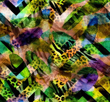 Güzel, parlak soyut şekillere sahip, yaratıcı, kusursuz desenler. Her türlü tasarım için renkli bir doku. Grafik olarak soyut bir arkaplan. Çağdaş sanat. Modern moda. Soyut moda baskısı.