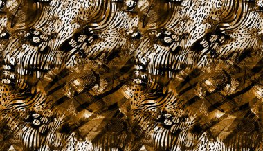 Güzel, parlak soyut şekillere sahip, yaratıcı, kusursuz desenler. Her türlü tasarım için renkli bir doku. Grafik olarak soyut bir arkaplan. Çağdaş sanat. Modern moda. Soyut moda baskısı.