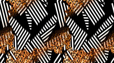 Güzel, parlak soyut şekillere sahip, yaratıcı, kusursuz desenler. Her türlü tasarım için renkli bir doku. Grafik olarak soyut bir arkaplan. Çağdaş sanat. Modern moda. Soyut moda baskısı.