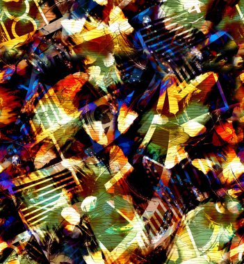 Kusursuz El Boyası Soyutluğu. Trend: En çok tercih edilen leopar derisi tasarımı. Tekstil endüstrisinde giysi ve leopar deseni en çok kullanılan desen.