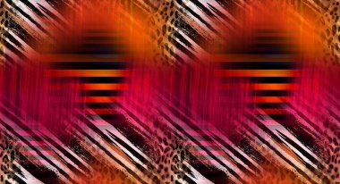 Kusursuz moda baskısı. Şaşırtıcı Kumaş Soyut Arkaplan, Yarıton Doku İllüstrasyonu, tebrik kartı, tekstil ve dijital baskı için. Tekstil dijital baskı. Trend moda modeli.