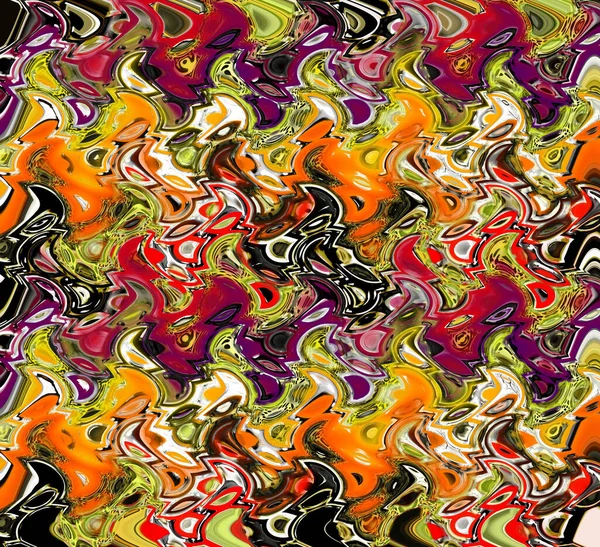 Luxury Paisley Multicolor Design Colorful Texture Background Creative Concept Pattern — стоковое фото