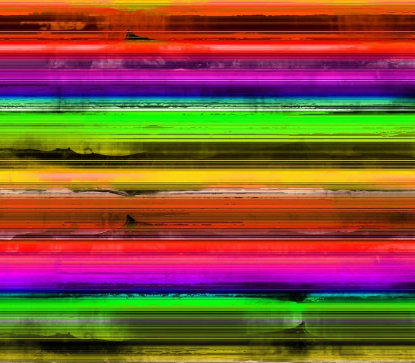 Textile Rainbow Glitch Artistic Collage Texture Background Irregular Bleeding Watercolor — Stock Photo, Image