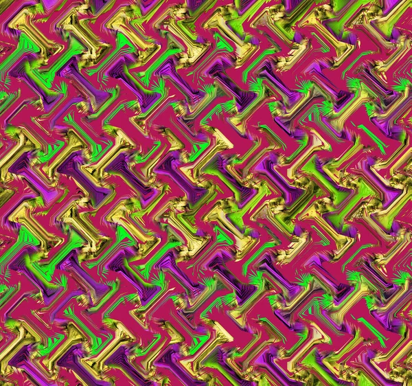 Textil Arco Iris Glitch Artística Collage Textura Fondo Patrón Tinte — Foto de Stock