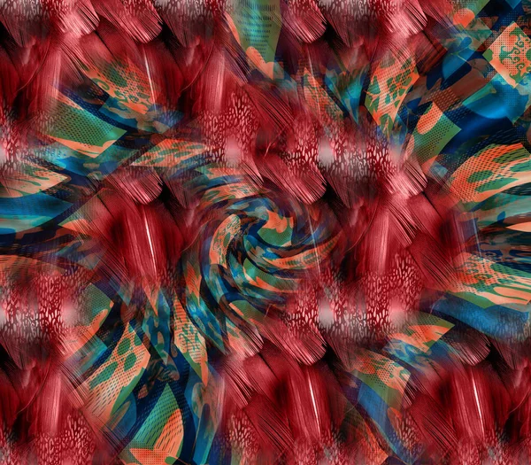 Многоцветный Абстрактный Фон Красочный Рисунок Креативный Графический Дизайн Плаката Брошюры — стоковое фото