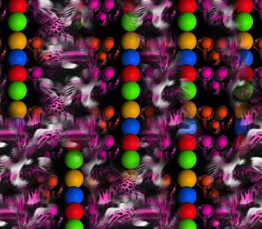 Soyut sanat eserleri. Renkli dokular. Tasarım elementleriyle yaratıcı kavram kalıpları. Moda desenleri. Yaratıcı duvar kağıdı veya tasarım için resim