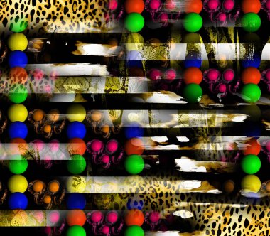 Soyut sanat eserleri. Renkli dokular. Tasarım elementleriyle yaratıcı kavram kalıpları. Moda desenleri. Yaratıcı duvar kağıdı veya tasarım için resim