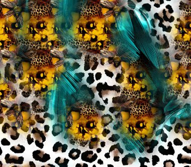 Soyut sanat eserleri. Renkli dokular. Tasarım elementleriyle yaratıcı kavram kalıpları. Moda desenleri. Yaratıcı duvar kağıdı veya tasarım için resim