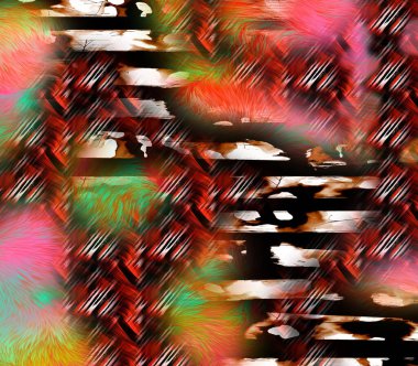 Soyut sanat eserleri. Renkli dokular. Tasarım elementleri ile yaratıcı konsept desen. Modern tarzda çizim. Eski moda dizaynı, web sayfası.