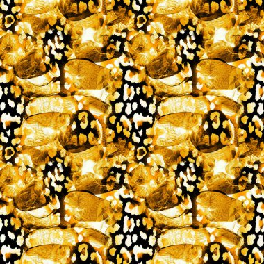 African fashion seamless pattern ornament in vibrant colors, picture art and abstract background for Fabric Print, Scarf, Shawl, Carpet, Kerchief, Handkerchief.Fashion pattern and textile printing.