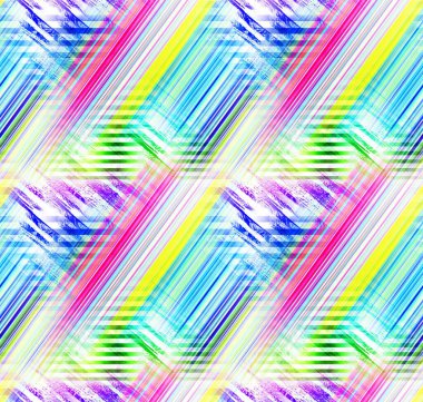 Seamless Textile design pattern.Abstract Hand Drawing Mix Patchwork Plaid Tartan with Leopard Skin Shapes Geometric Pattern Isolated Background.Trend prints