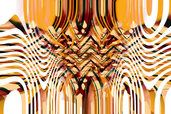 Render Abstract Art Background Geometry Repeat Pattern Texture Colorful Pattern — Stockfoto