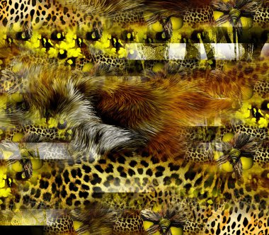 Fabric print patterns.Digital effects. Multicolor abstract background. colorful pattern. Creative graphic design for poster, brochure, flyer and card. unique wallpaper.Fabric print patterns