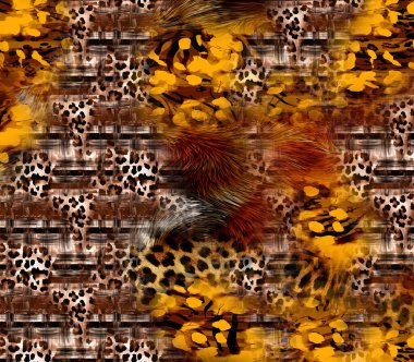 Fabric print patterns.Digital effects. Multicolor abstract background. colorful pattern. Creative graphic design for poster, brochure, flyer and card. unique wallpaper.Fabric print patterns
