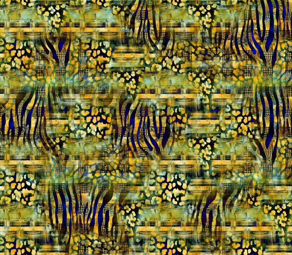 Fabric Print Patterns Digital Effects Multicolor Abstract Background Colorful Pattern — Φωτογραφία Αρχείου