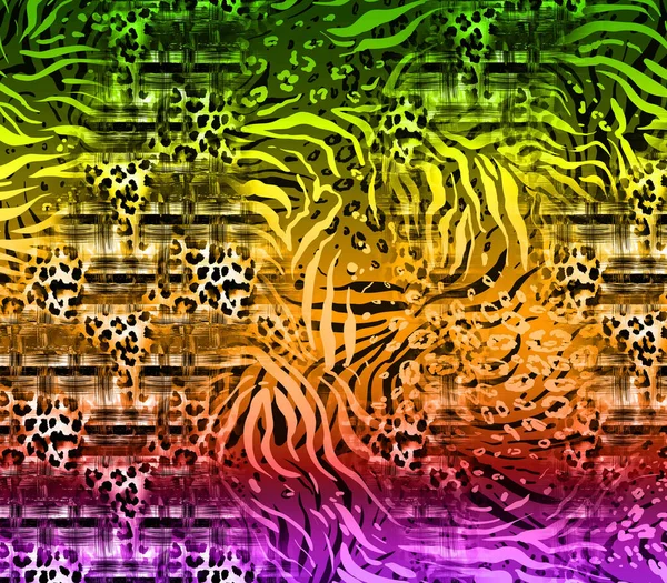 Тканинні Візерунки Друку Цифрові Ефекти Багатокольоровий Абстрактний Фон Барвистий Візерунок — стокове фото