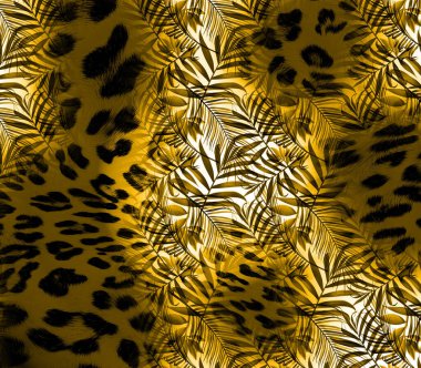 The Amazing fabric Abstract Background.Colorful illustration,Botanical composition abstract background for greeting card,textile and digital print.Textile fashion print pattern.