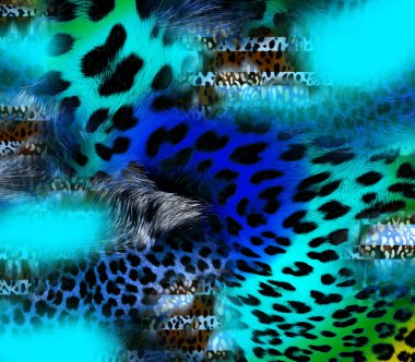 The Amazing fabric Abstract Background.Colorful illustration,Botanical composition abstract background for greeting card,textile and digital print.Textile fashion print pattern.