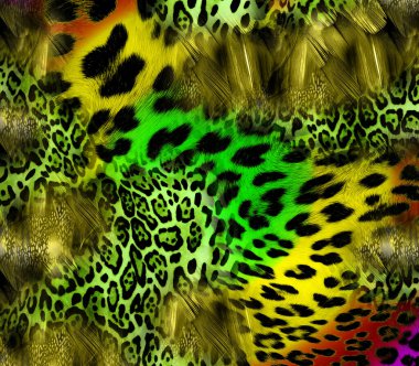 The Amazing fabric Abstract Background.Colorful illustration,Botanical composition abstract background for greeting card,textile and digital print.Textile fashion print pattern.