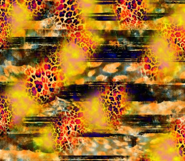 Colorful abstract pattern for textile and design.Textile fashion print pattern.Swimwear prints,futuristic laser background.trend fabric print design