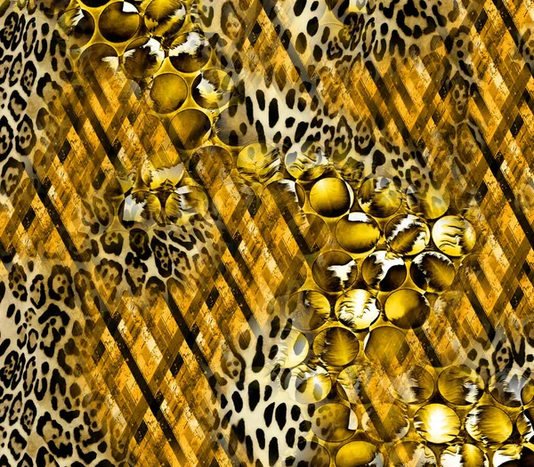 Unique Patterns Full Saree Designs Colorful Digital Printing Fractal Art — Foto de Stock