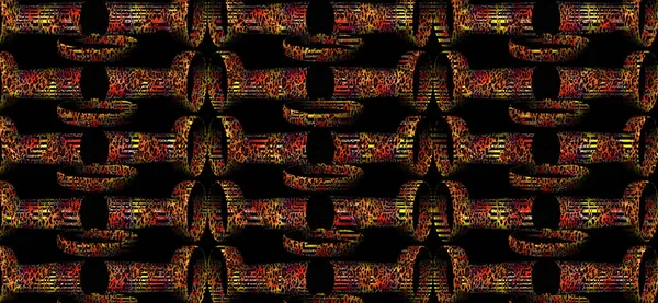Amazing Fabstract Abstract Background Πολύχρωμο Εικονογράφηση Βοτανική Σύνθεση Αφηρημένο Φόντο — Φωτογραφία Αρχείου