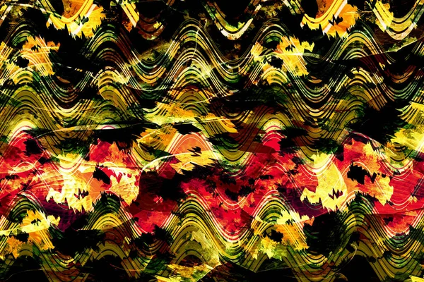 Fashion Print Fabric Print Pattern Multicolored Background Colorful Pattern Creative — Φωτογραφία Αρχείου