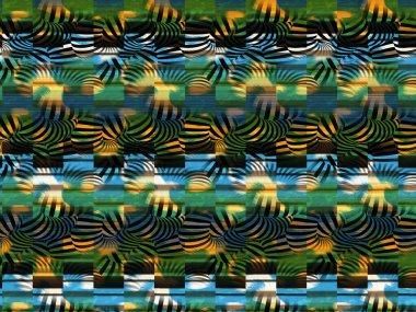 Textile illustration.Fashionable print pattern.Colorful dirty abstract background,old grunge texture.Fabric bottom batik pattern in the textile industry.Textile digital pattern smoke design.