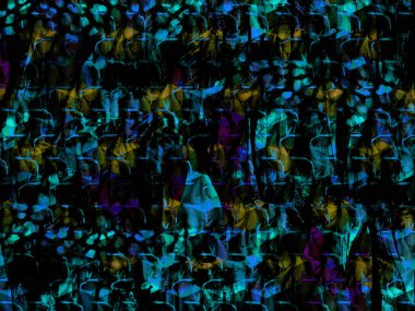 Textile illustration.Fashionable print pattern.Colorful dirty abstract background,old grunge texture.Fabric bottom batik pattern in the textile industry.Textile digital pattern smoke design.