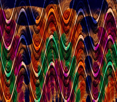 Textile illustration.Fashionable print pattern.Colorful dirty abstract background,old grunge texture.Fabric bottom batik pattern in the textile industry.Textile digital pattern smoke design.