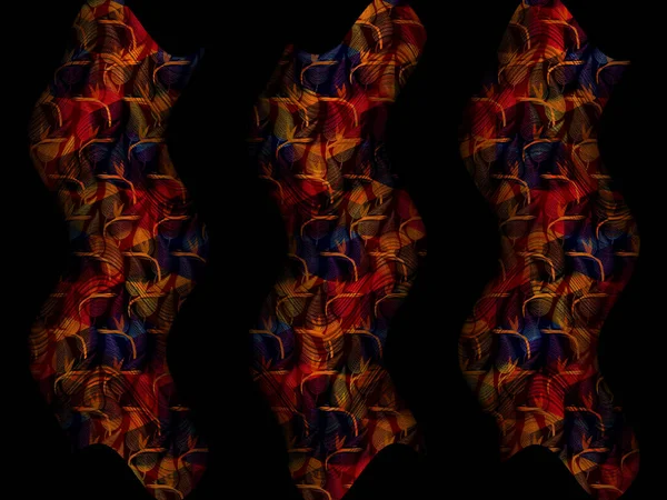 Textile illustration.Fashionable print pattern.Colorful dirty abstract background,old grunge texture.Fabric bottom batik pattern in the textile industry.Textile digital pattern smoke design.